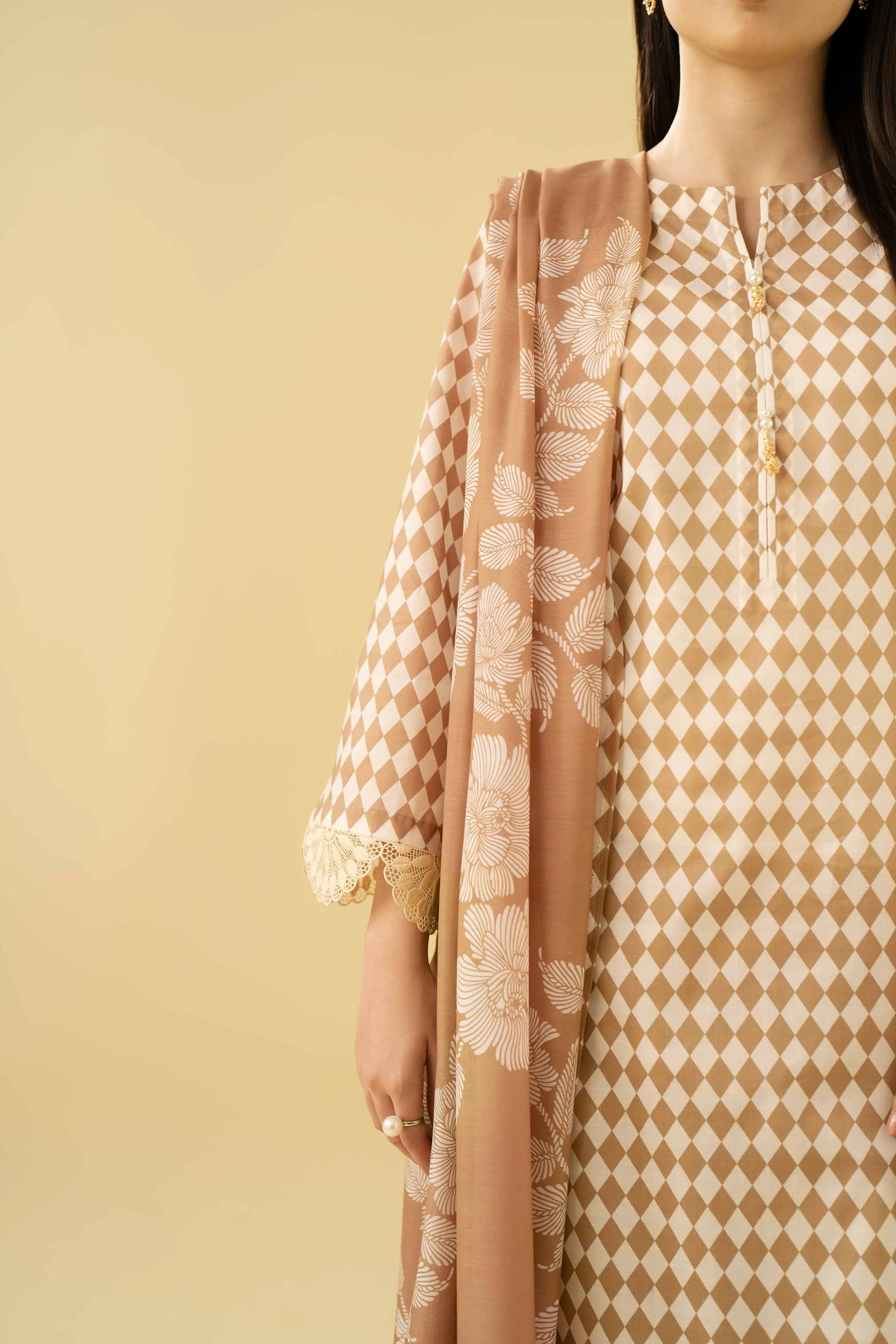 Nishat Linen Spring/Summer Lawn – 2 Piece - Printed Suit - 42401585